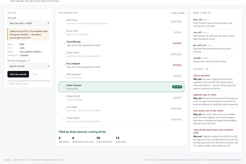 Standby – screenshot 5