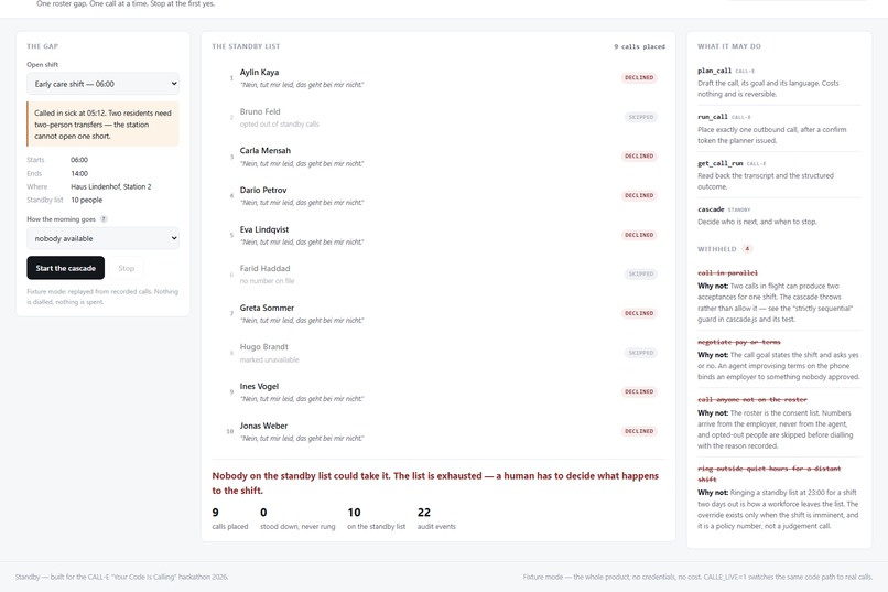 Standby – screenshot 6