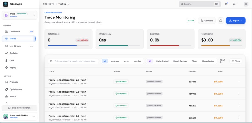 Observyze – screenshot 4