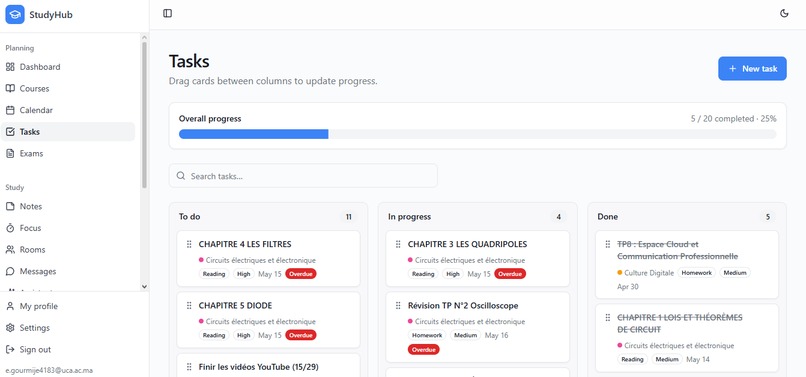 StudyHub – screenshot 4