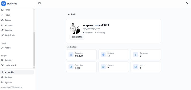 StudyHub – screenshot 11