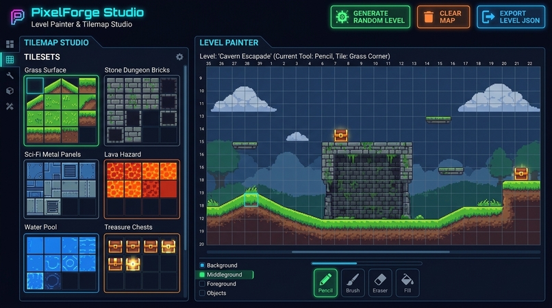 PixelForge Studio – screenshot 1