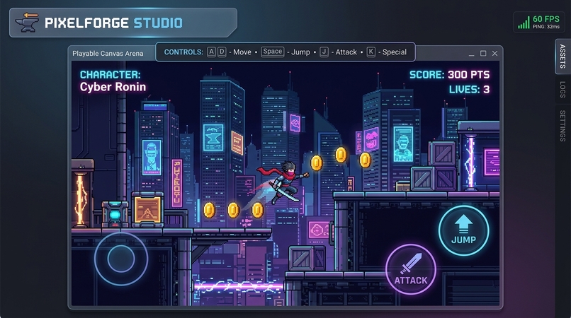 PixelForge Studio – screenshot 3