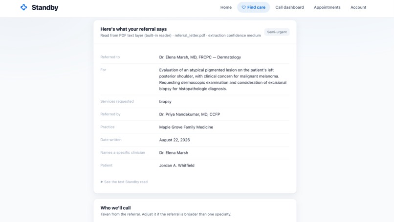 StandBy – screenshot 3
