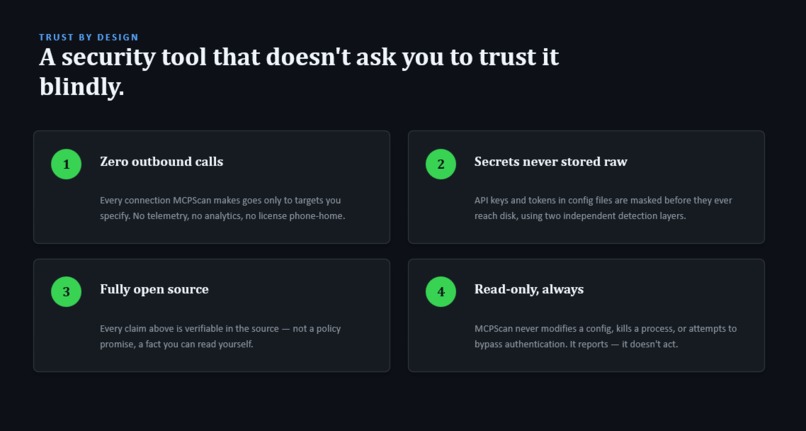 MCPScan: Zero-Telemetry MCP Security Auditor – screenshot 3