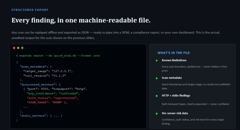 MCPScan: Zero-Telemetry MCP Security Auditor – screenshot 4