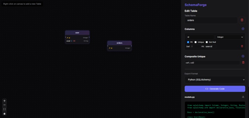 SchemaForge – screenshot 3