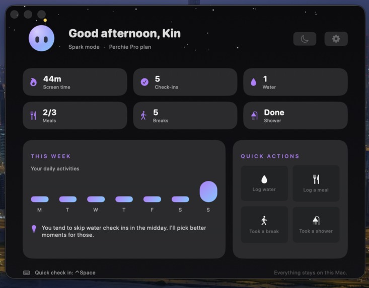 Perchie – screenshot 2