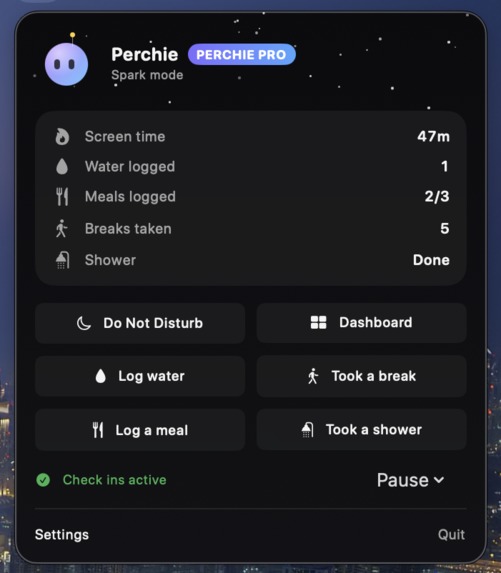 Perchie – screenshot 3