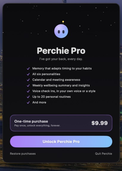 Perchie – screenshot 4
