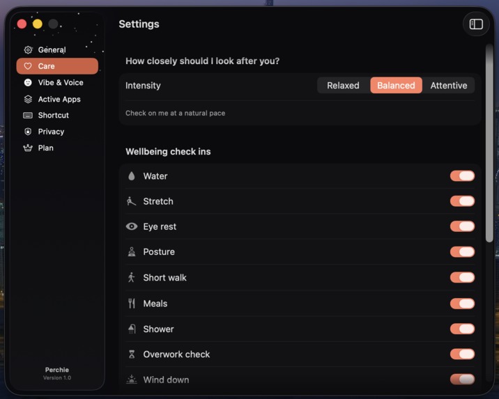Perchie – screenshot 5