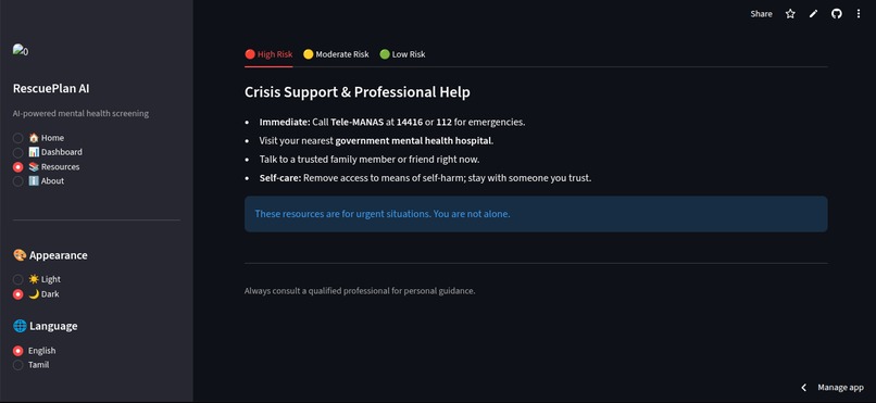 Rescue plan AI – screenshot 7