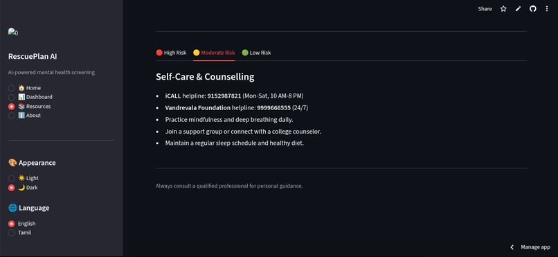 Rescue plan AI – screenshot 9