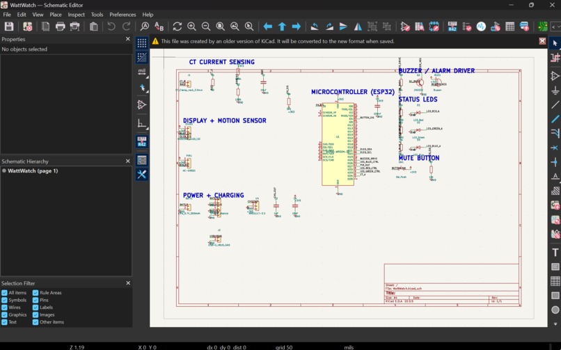 WattWatch – screenshot 2