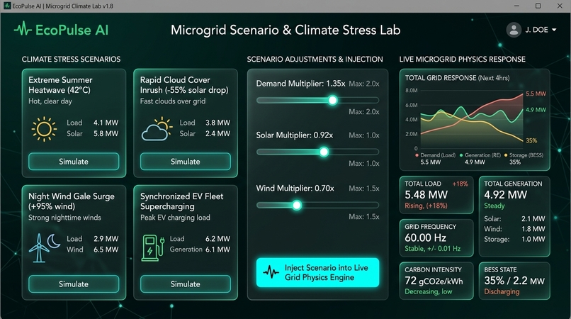 EcoPulse AI – screenshot 1