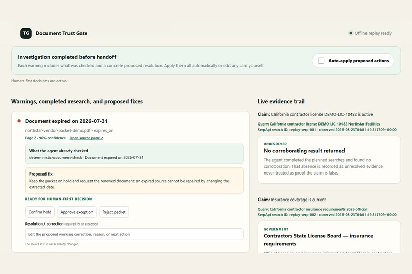 Document Trust Gate – screenshot 3