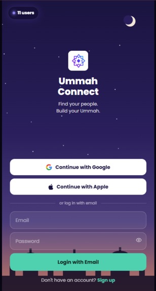Ummah Connect – screenshot 1
