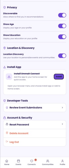 Ummah Connect – screenshot 11