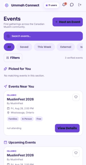 Ummah Connect – screenshot 3