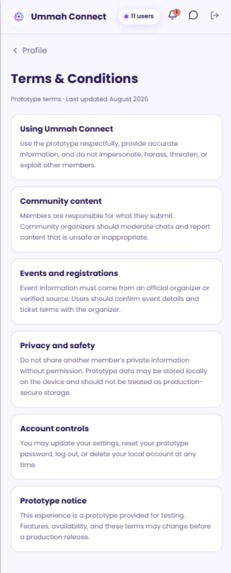 Ummah Connect – screenshot 9