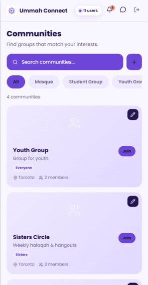 Ummah Connect – screenshot 5