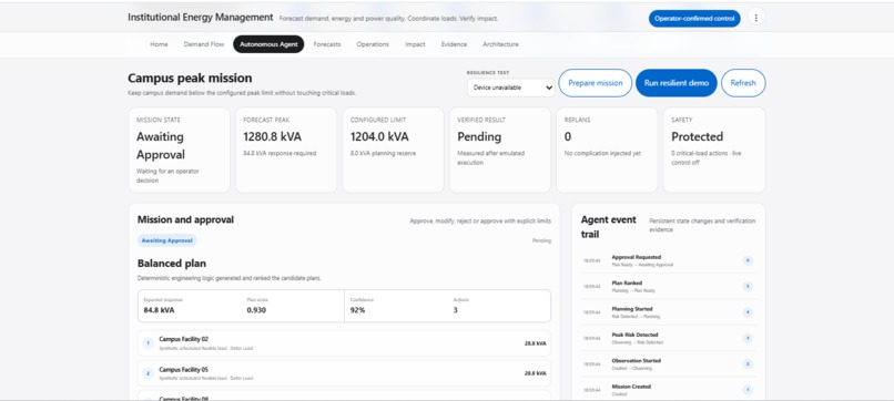 SIMBA Autonomous Energy Operations Agent – screenshot 4