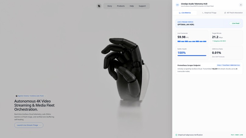 CineOps: Autonomous Media SRE – screenshot 2