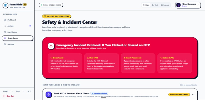 ScamShield AI – screenshot 5