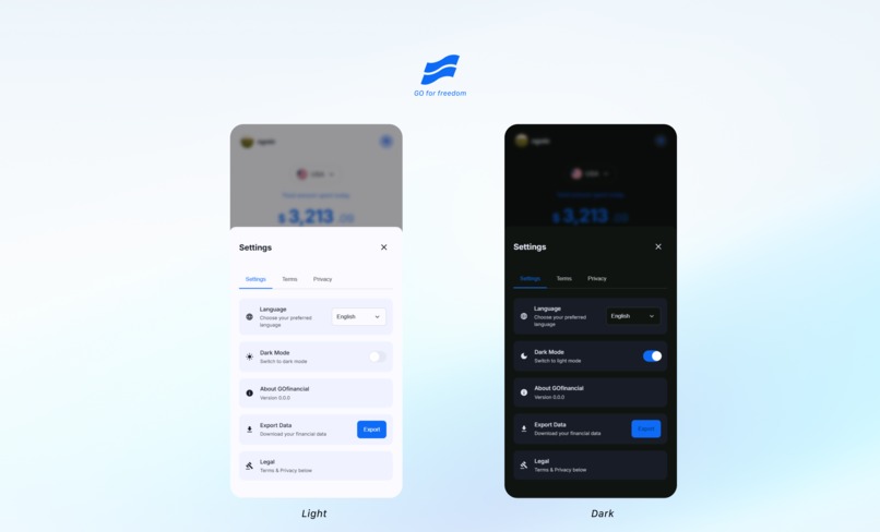 GoFinancial – screenshot 2