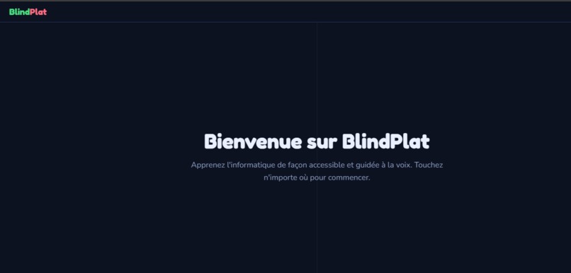 Blindplat – screenshot 1