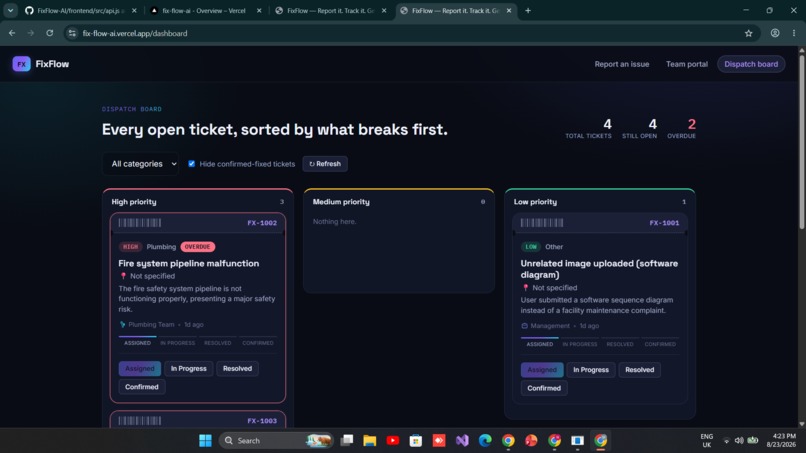 FixFlow_AI – screenshot 3