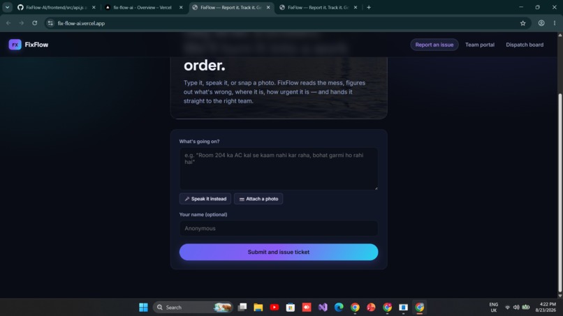 FixFlow_AI – screenshot 5