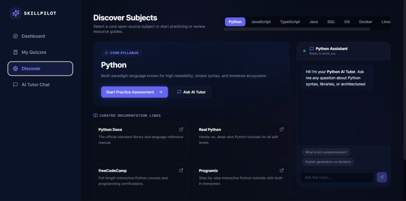Skillpilot – screenshot 3
