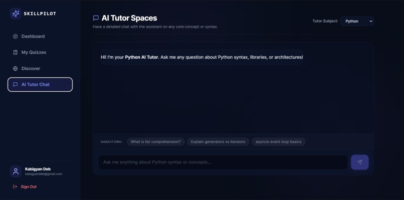 Skillpilot – screenshot 4