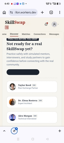 Skillswap  – screenshot 4