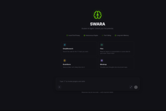 Swara: Empowering Students Thinking