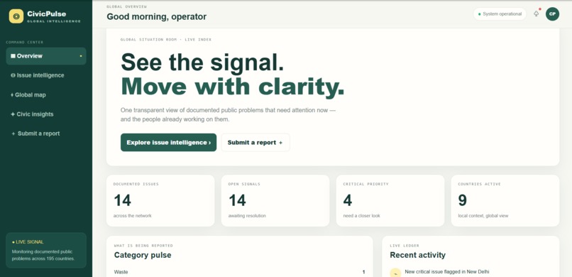 CivicPulse – screenshot 1