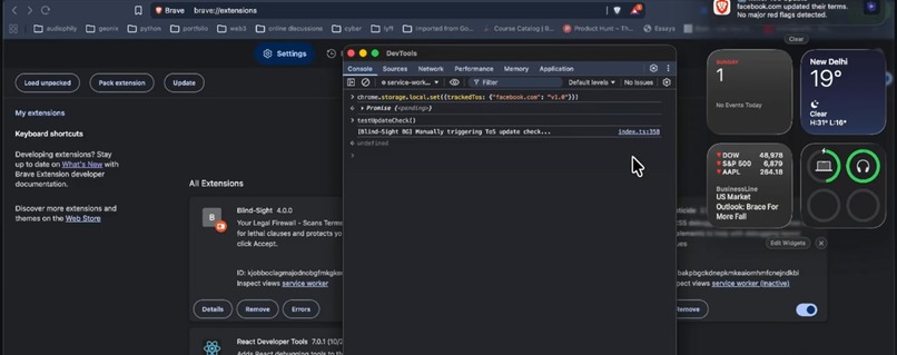 Blindsight - AI LEGAL FIREWALL – screenshot 1