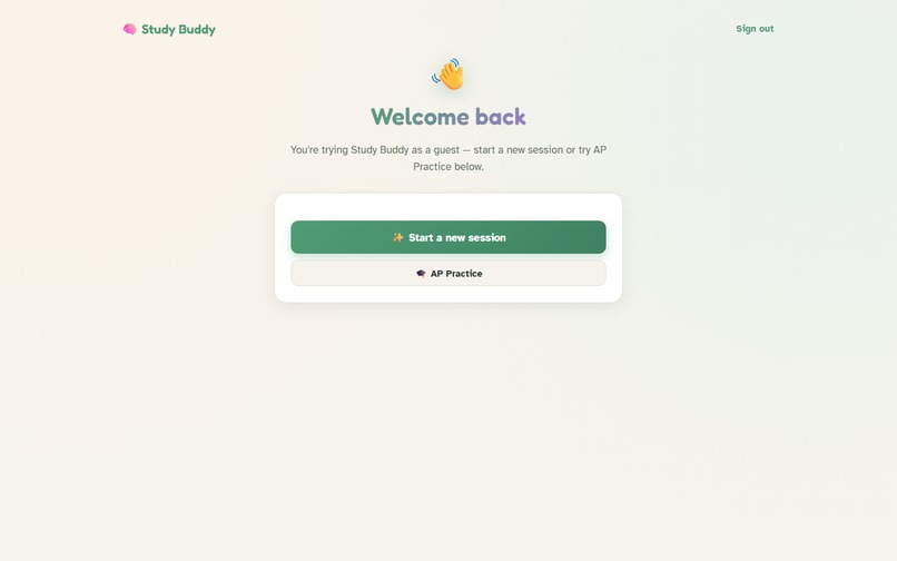 Study Buddy – screenshot 1