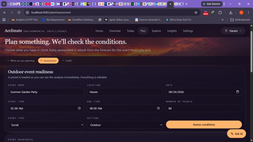 Acclimate – screenshot 3
