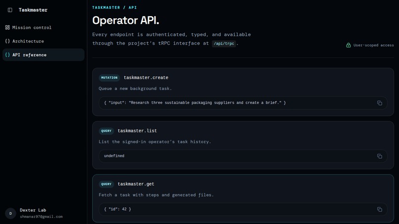 Taskmaster – screenshot 1