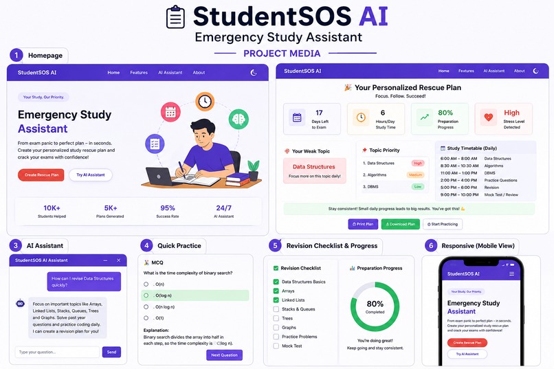 StudentSOS AI – screenshot 1