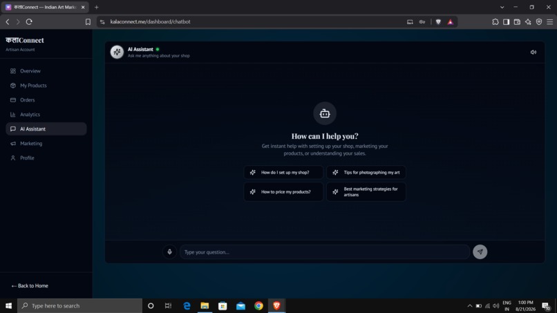 Kalaconnect – screenshot 1