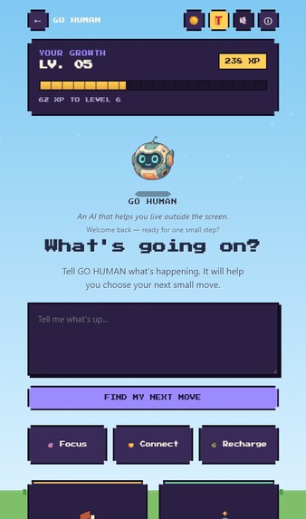 GO HUMAN – screenshot 2