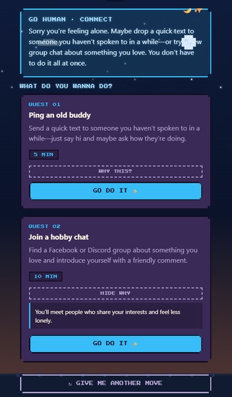 GO HUMAN – screenshot 5