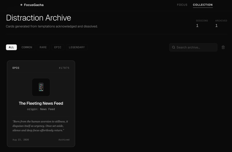 FocusGacha – screenshot 2