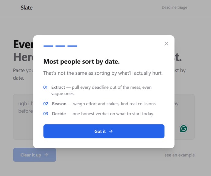 Slate  – screenshot 1
