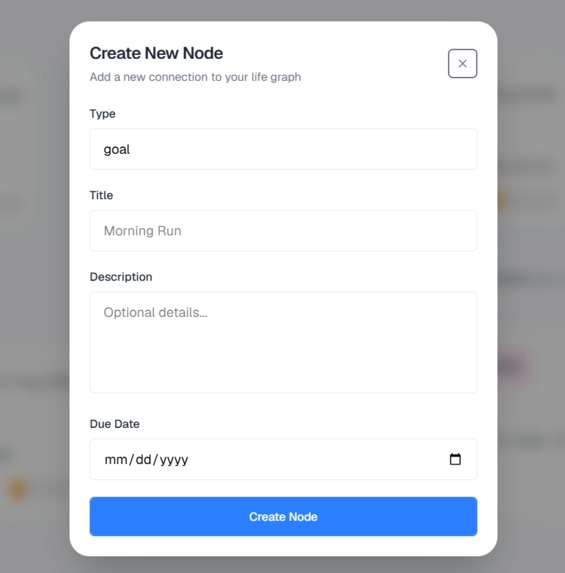 LifeGraph – screenshot 3