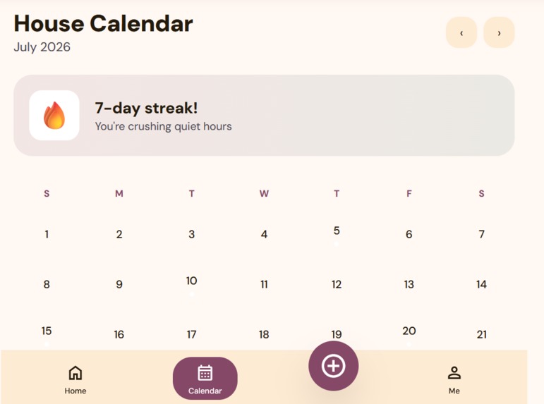 QuietHour – screenshot 2