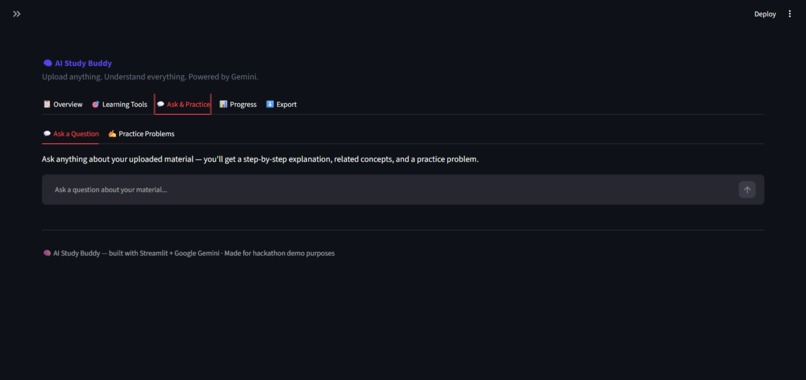 Study buddy – screenshot 4